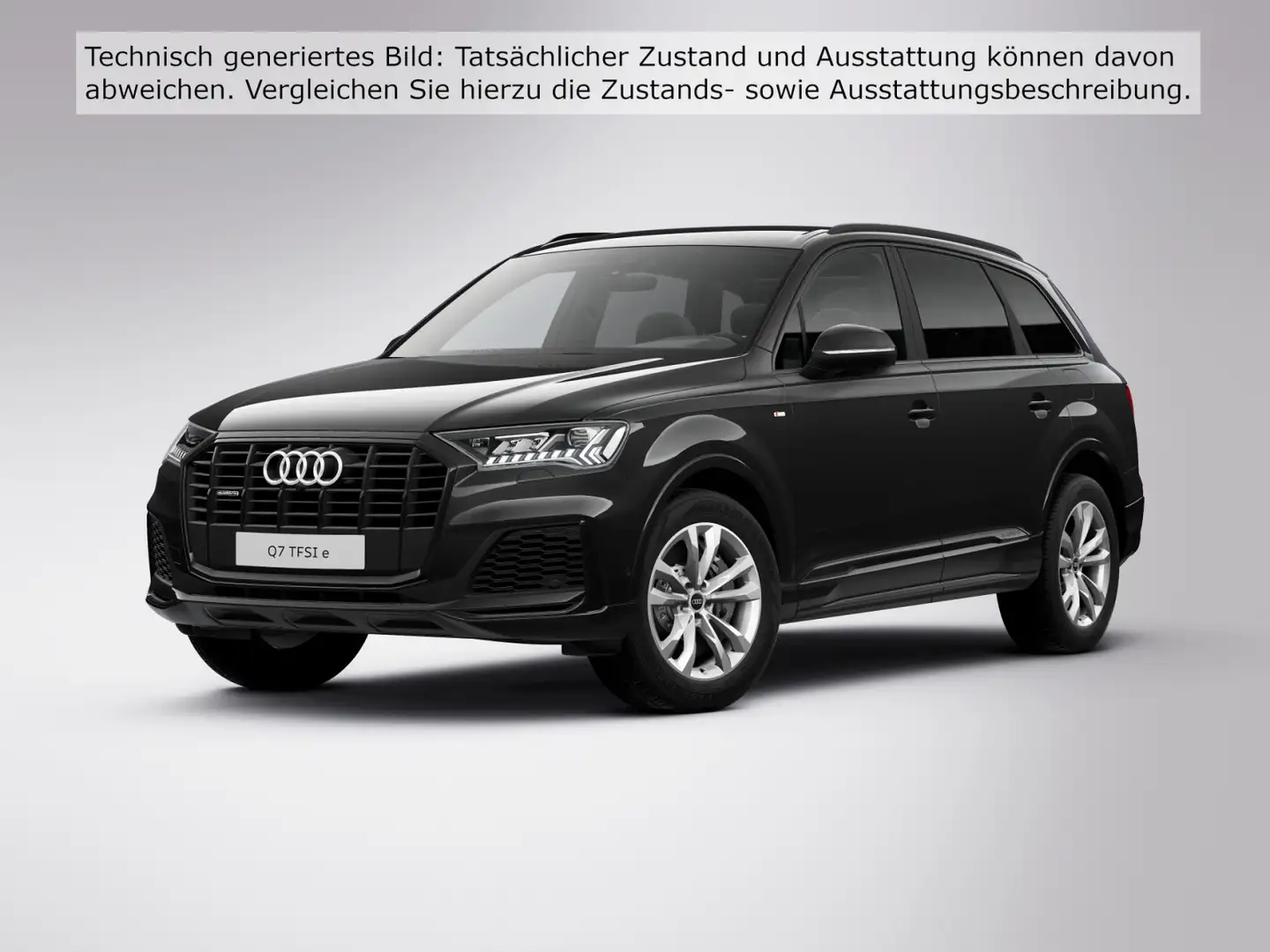 Audi Q7 55 TFSI e quattro S line*Navi*Matrix*Alu*PDC* Schwarz - 2
