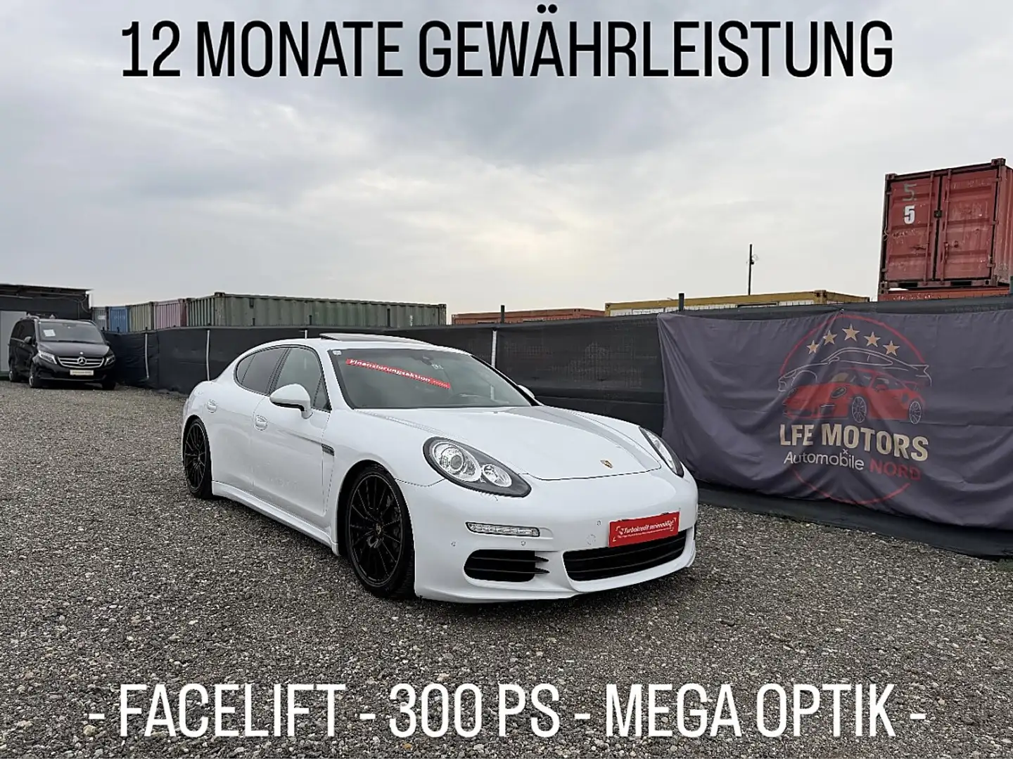 Porsche Panamera 3,0 Diesel - FACELIFT - 300PS - MEGA OPTIK - Weiß - 1