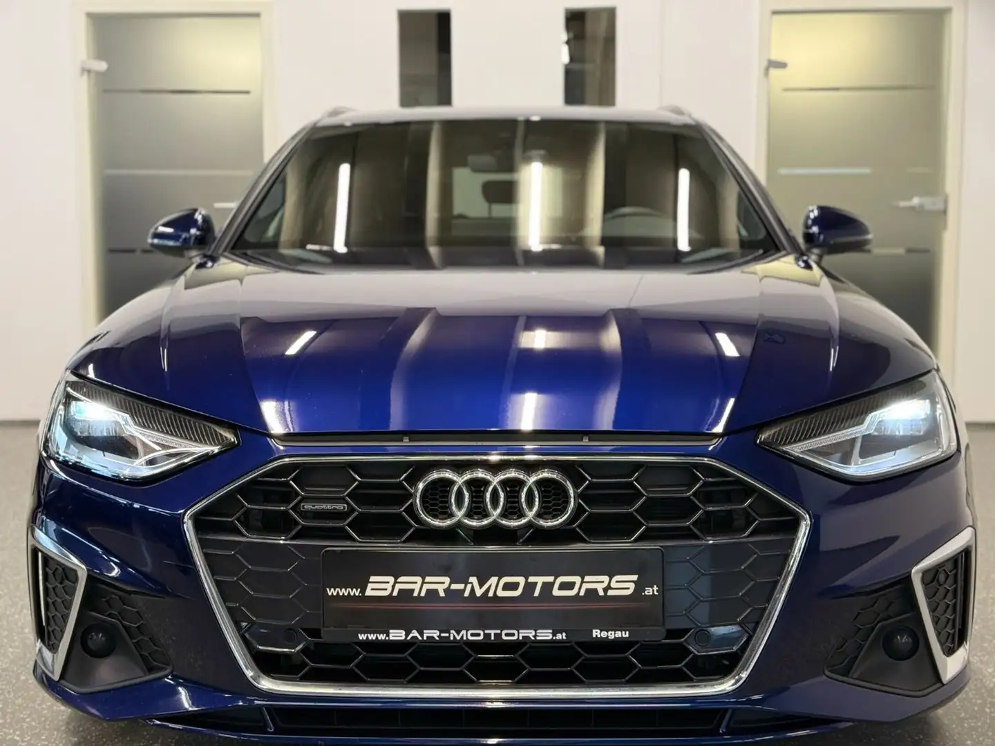 Audi A4 40 quattro 2.0 TDI 3xS-LINE*B&O*AHK*LANE*KAMERA*K Blau - 2