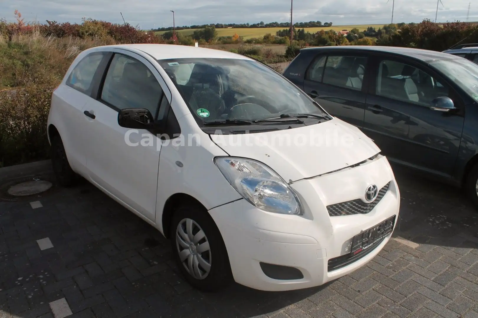 Toyota Yaris Basis 2.Hand/ZV/EURO4 Wit - 1