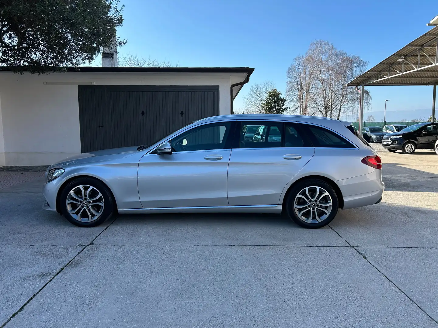 Mercedes-Benz C 220 d SW Sport auto euro6 Bellissima!!! Grigio - 2