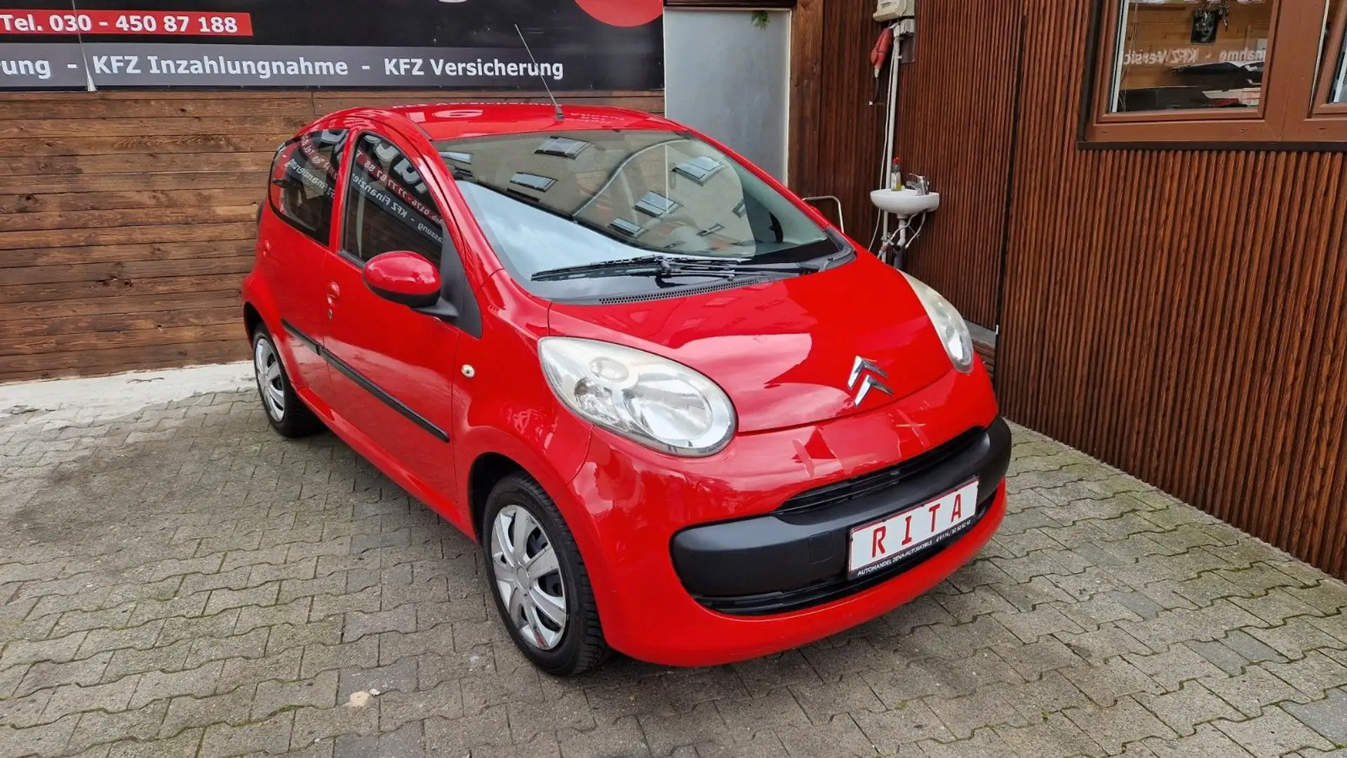 Citroen C1 1.0 Automatik, Allwetterreifen, Tüv 09-2026 Rot - 1