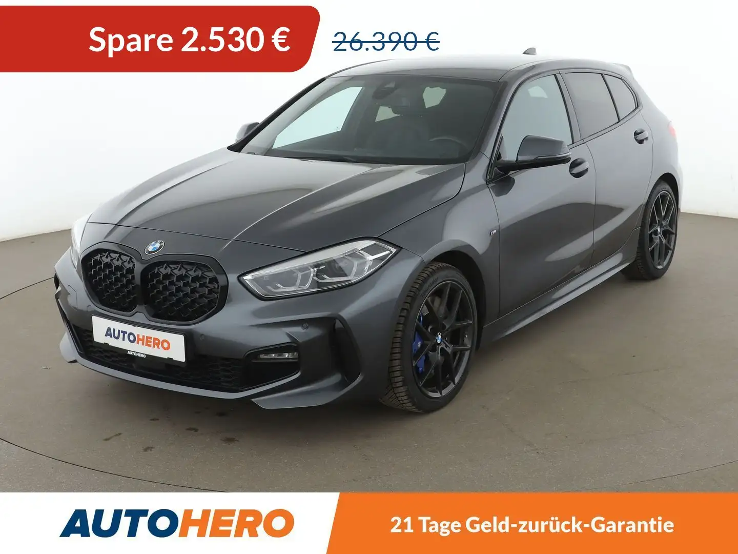 BMW 120 d xDrive M Sport Aut.*NAVI*HEAD-UP*CAM* Šedá - 1