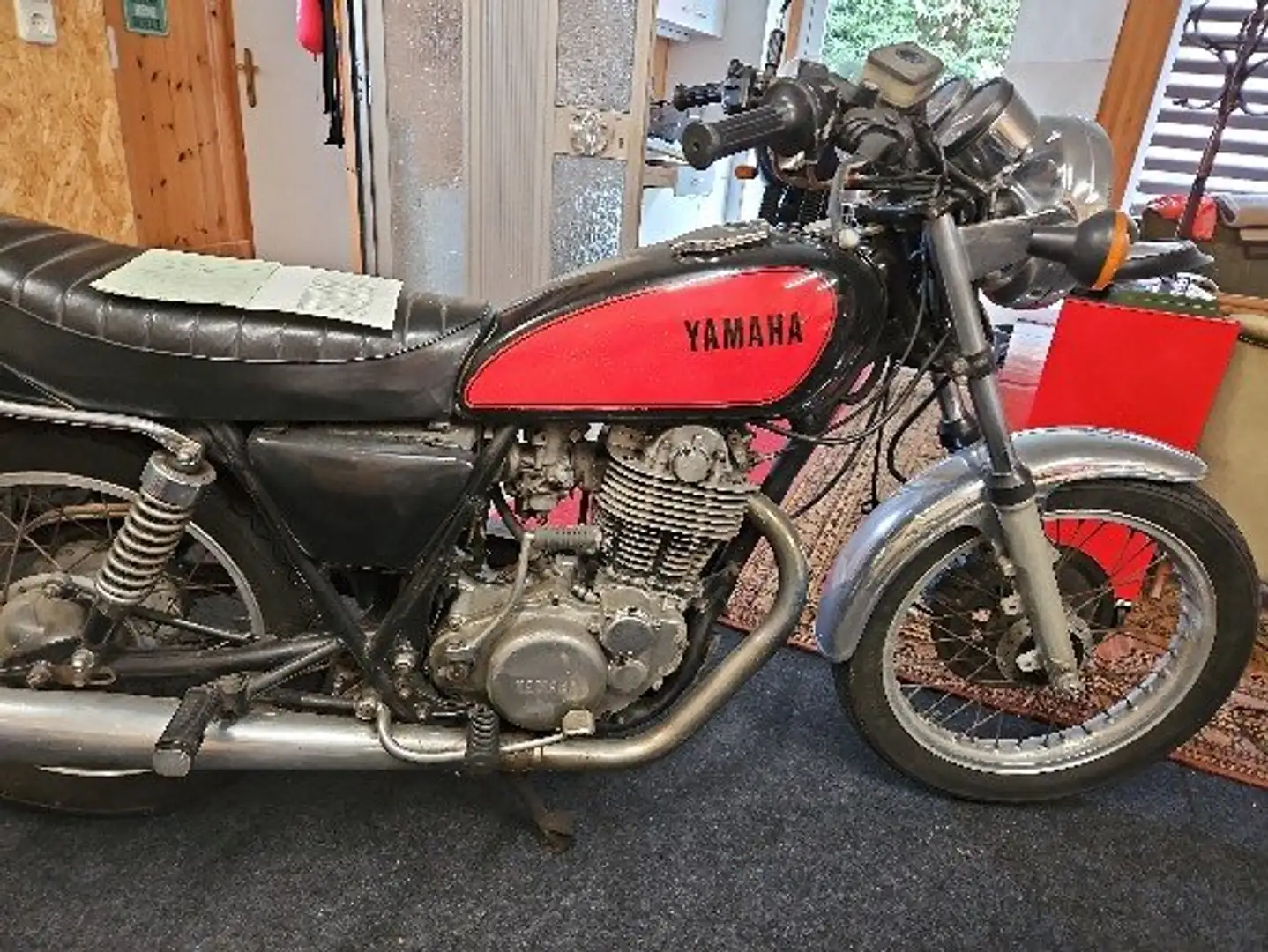 Yamaha SR 500 2 J 4 Rojo - 1