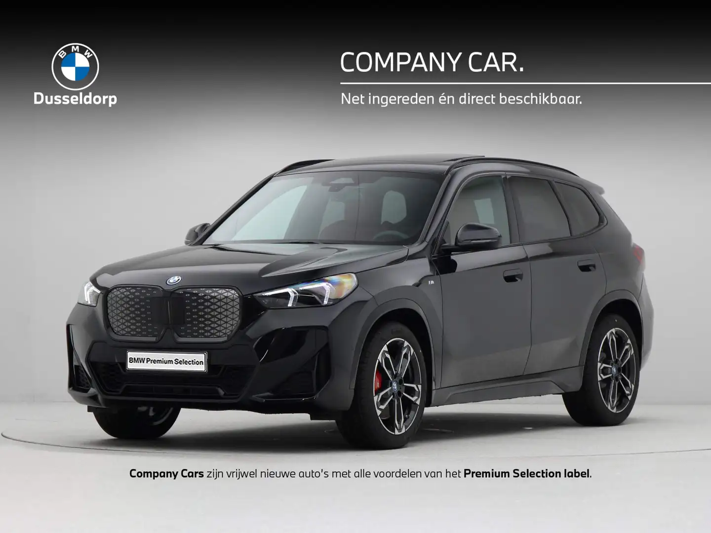 BMW iX1 eDrive20 M Sport Pro Zwart - 1