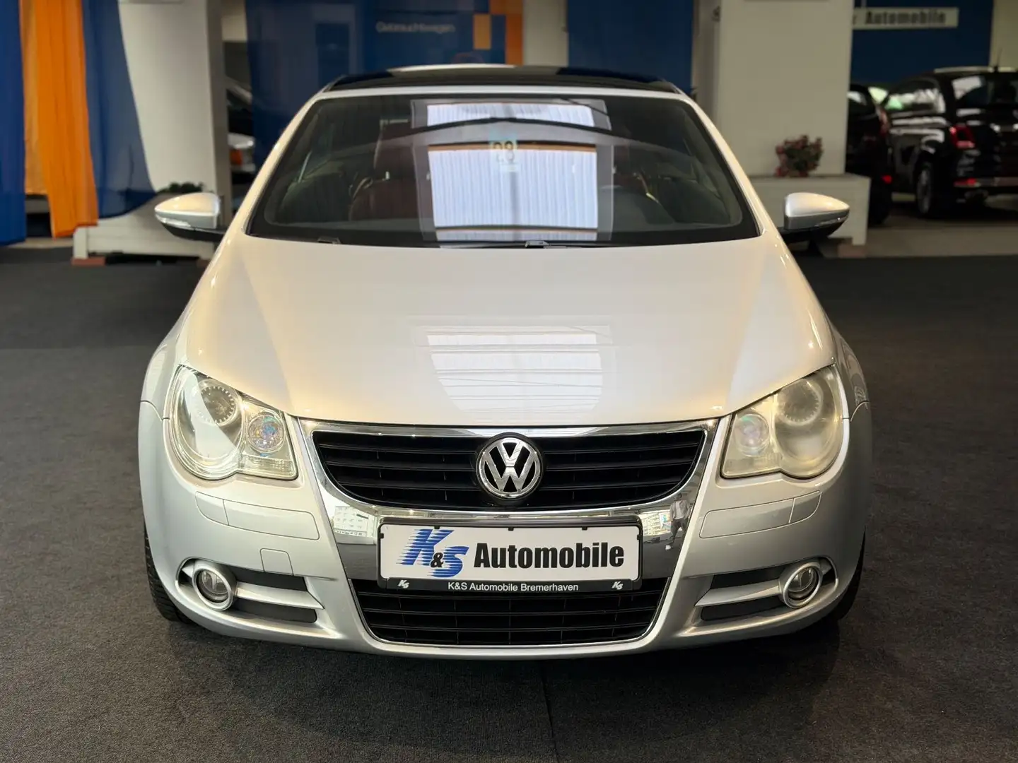 Volkswagen Eos 1.4*LEDER*NAVI*XENON*PDC*ELEKTR.-SITZE* Silber - 2