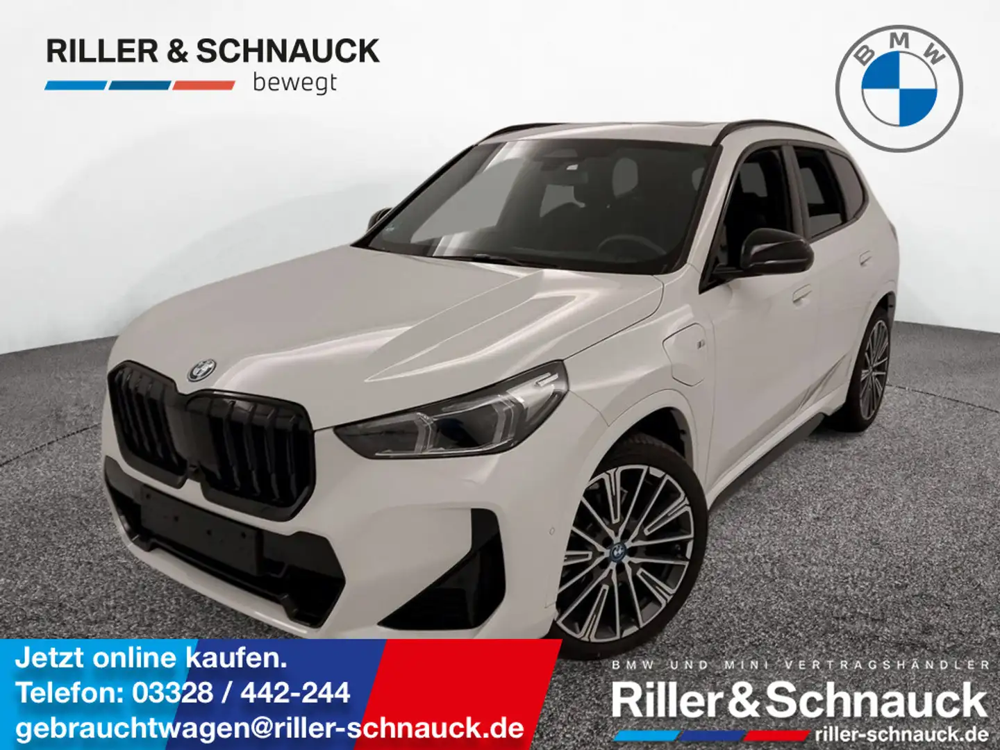 BMW X1 xDrive30e M Sport PANO+HUD+ACC+360°KAM+20Z Weiß - 1