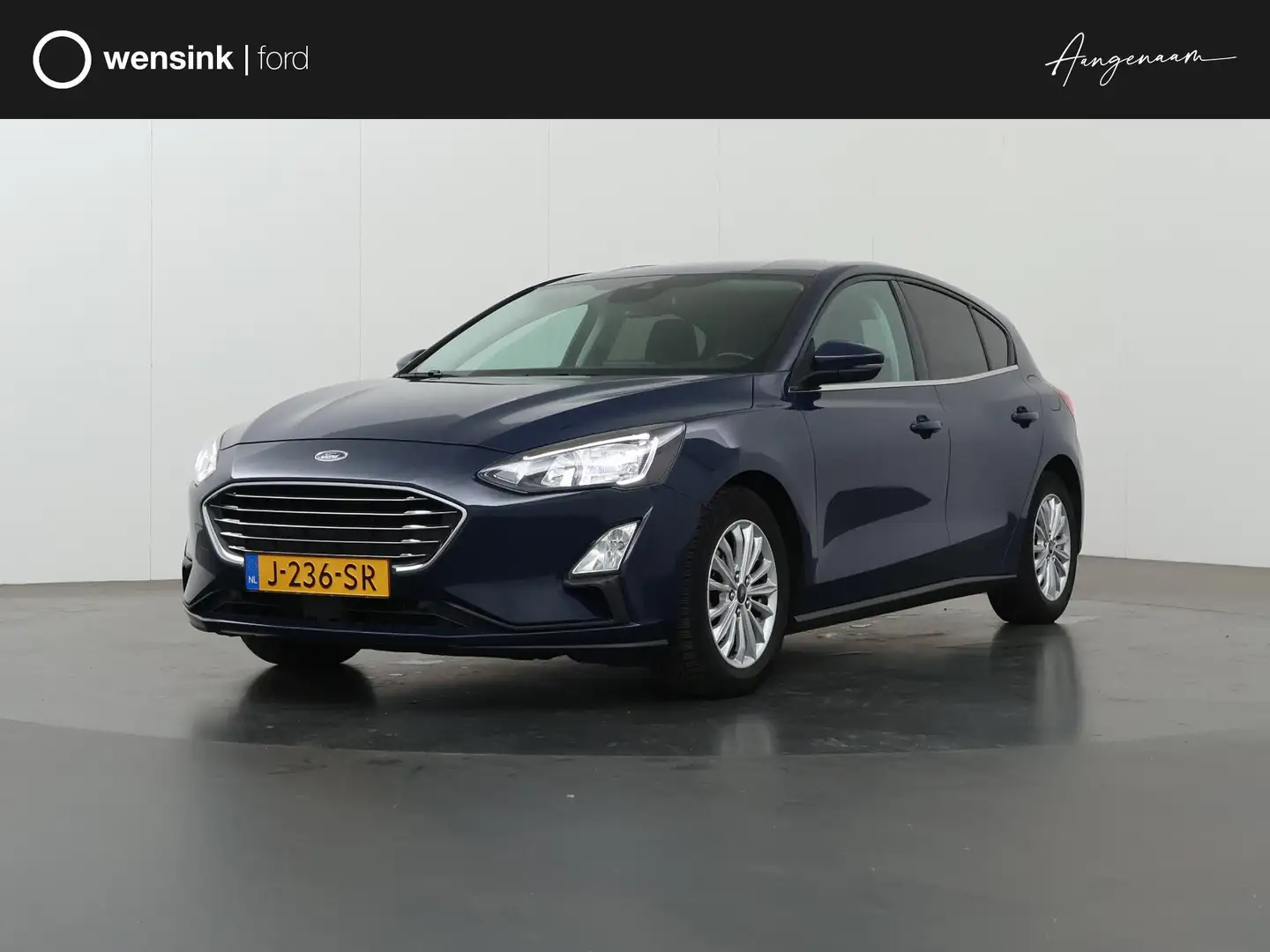 Ford Focus 1.0 EcoBoost Titanium X Business | Trekhaak | Wint Niebieski - 1