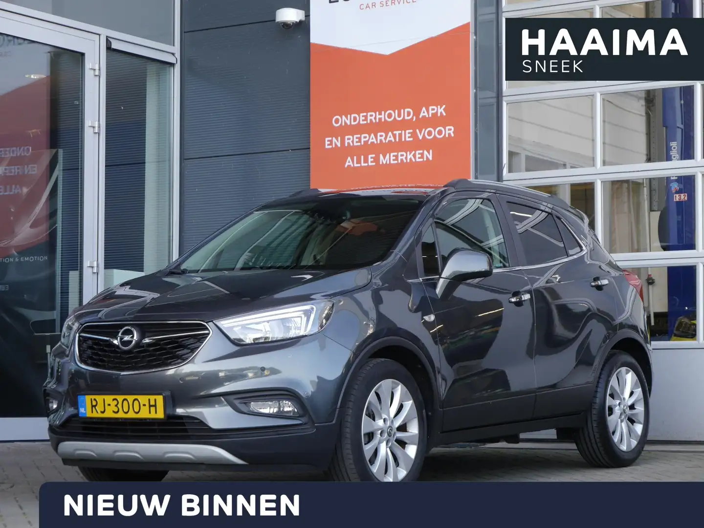 Opel Mokka X 1.4 Turbo Innovation 140PK | Navigatie | Parkeerse Grijs - 1