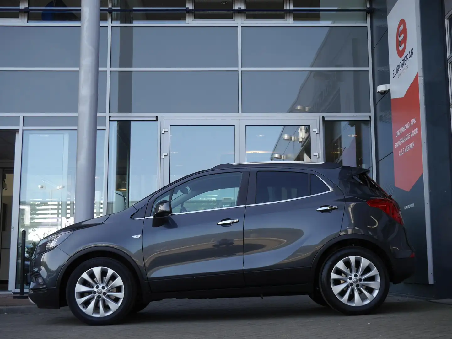 Opel Mokka X 1.4 Turbo Innovation 140PK | Navigatie | Parkeerse Grijs - 2