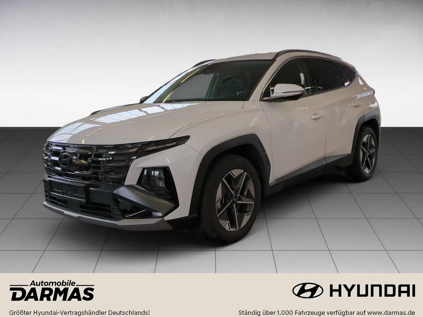 Hyundai TUCSON TUCSON 1.6 T-GDI 48V 7-DCT 4WD TREND Krell Weiß - 1