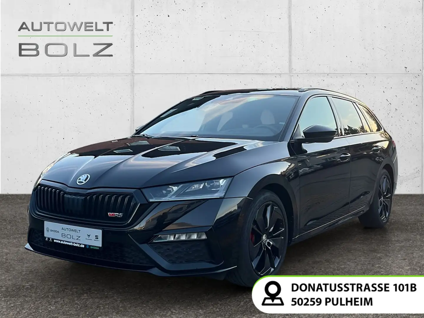Skoda Octavia Combi RS 2.0 TDI HUD Navi DigiCock Kamer Schwarz - 1