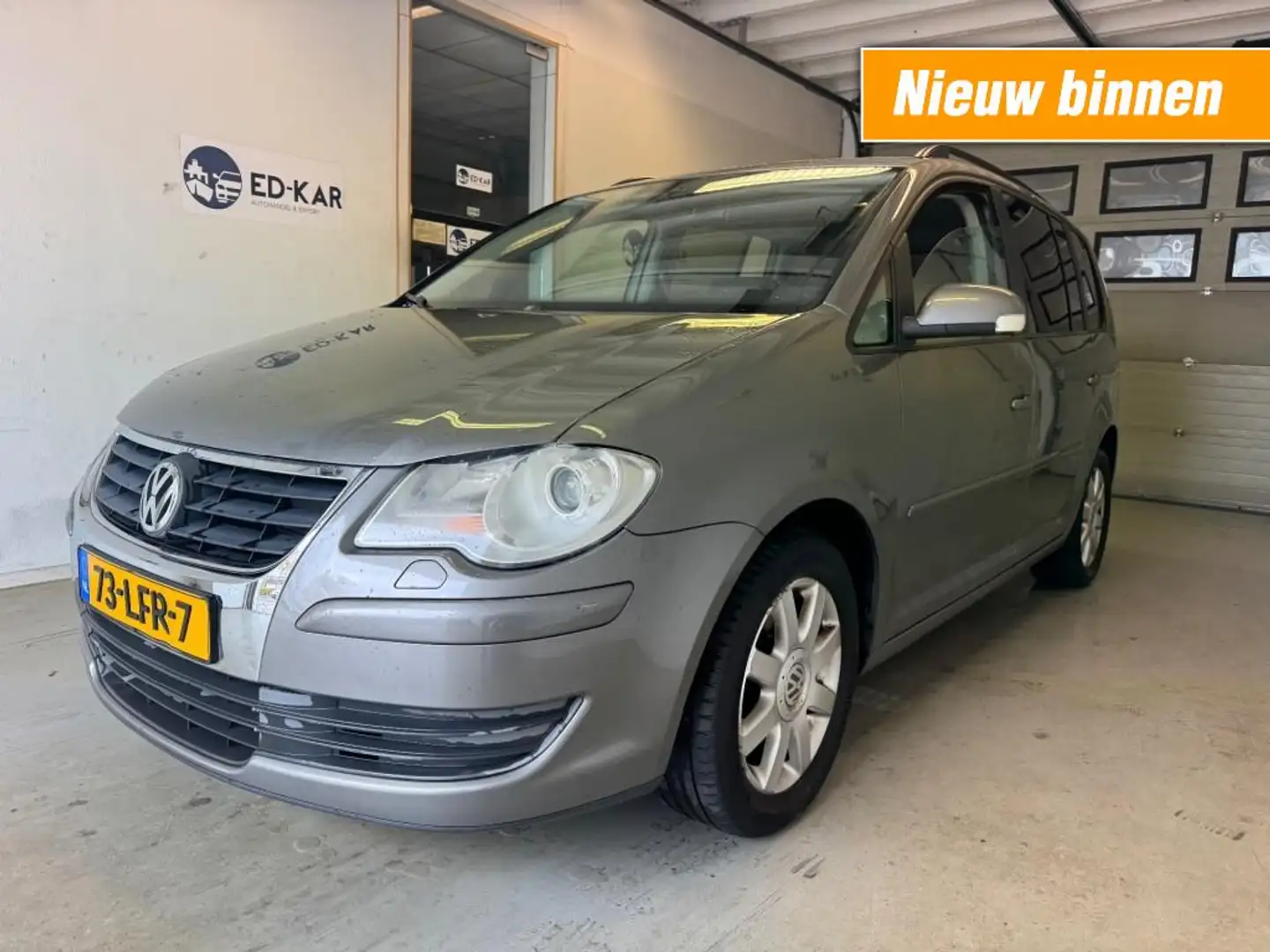 Volkswagen Touran 1.4 TSI Trendline CLIMA 7PERS RIJDT GOED NAP APK 5 Gris - 1