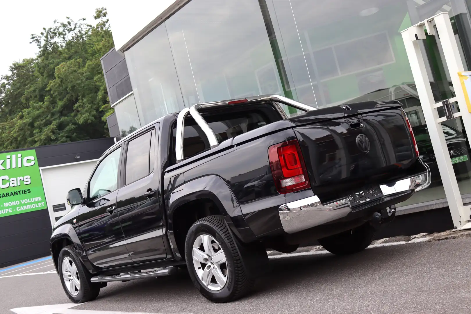 Volkswagen Amarok 3.0TDi V6 224CV DSG COVER BENNE GPS CAMERA TVAC Zwart - 2