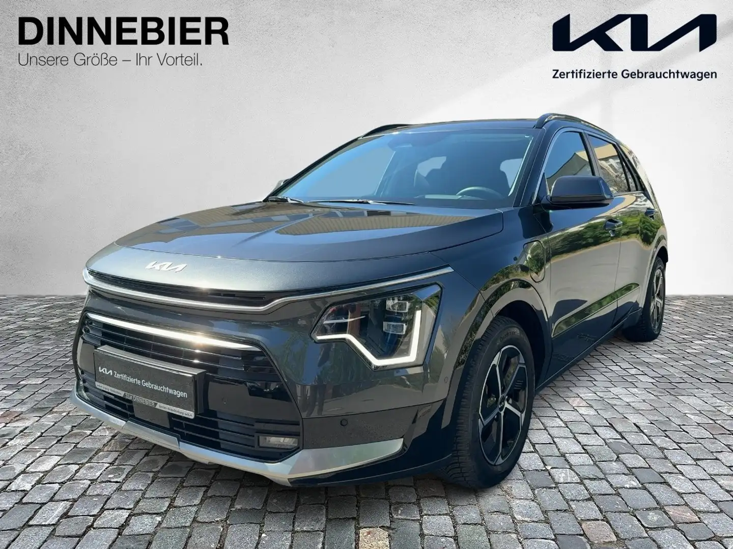 Kia Niro Spirit 1.6 PHEV Glasdach+LED+Navi+Kamera Grau - 2