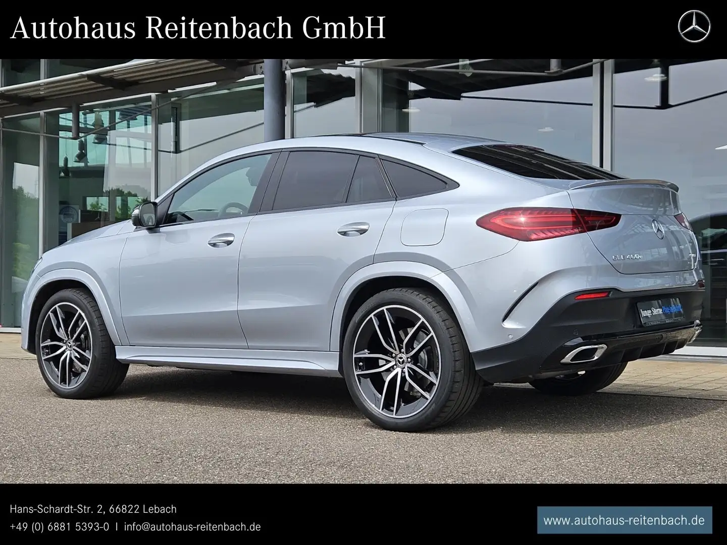 Mercedes-Benz GLE 400 GLE400e 4M COUPE AMG+PANO HUD+22"+DISTR+BURMESTE Срібний - 2