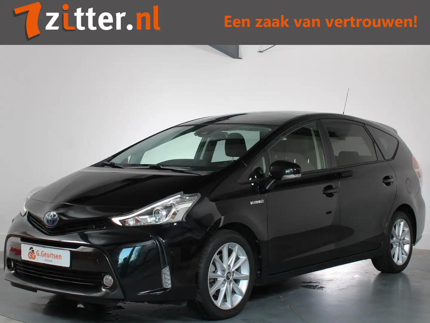 Toyota Prius+ Prius 1.8 Executive, 7-Persoons, Panoramadak, Trek Zwart - 1