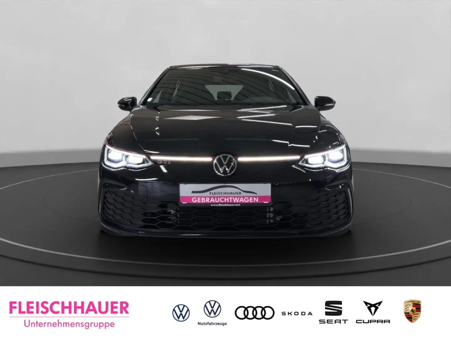 Volkswagen Golf GTI VIII 2.0 TSI MATRIX+ACC+RFK+NAVI+PANO+CARPLAY Schwarz - 2