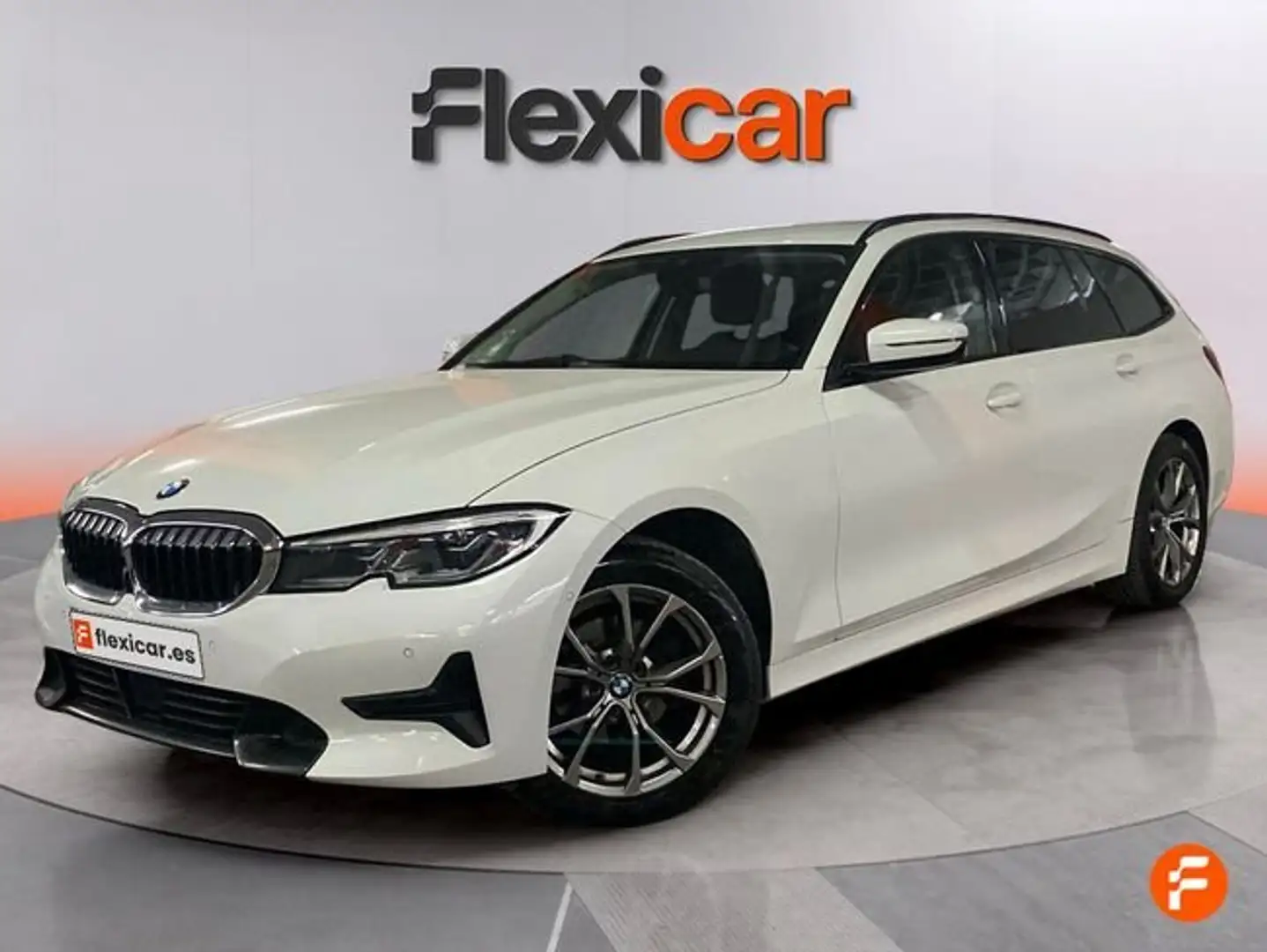 BMW 318 318dA Touring Blanco - 2