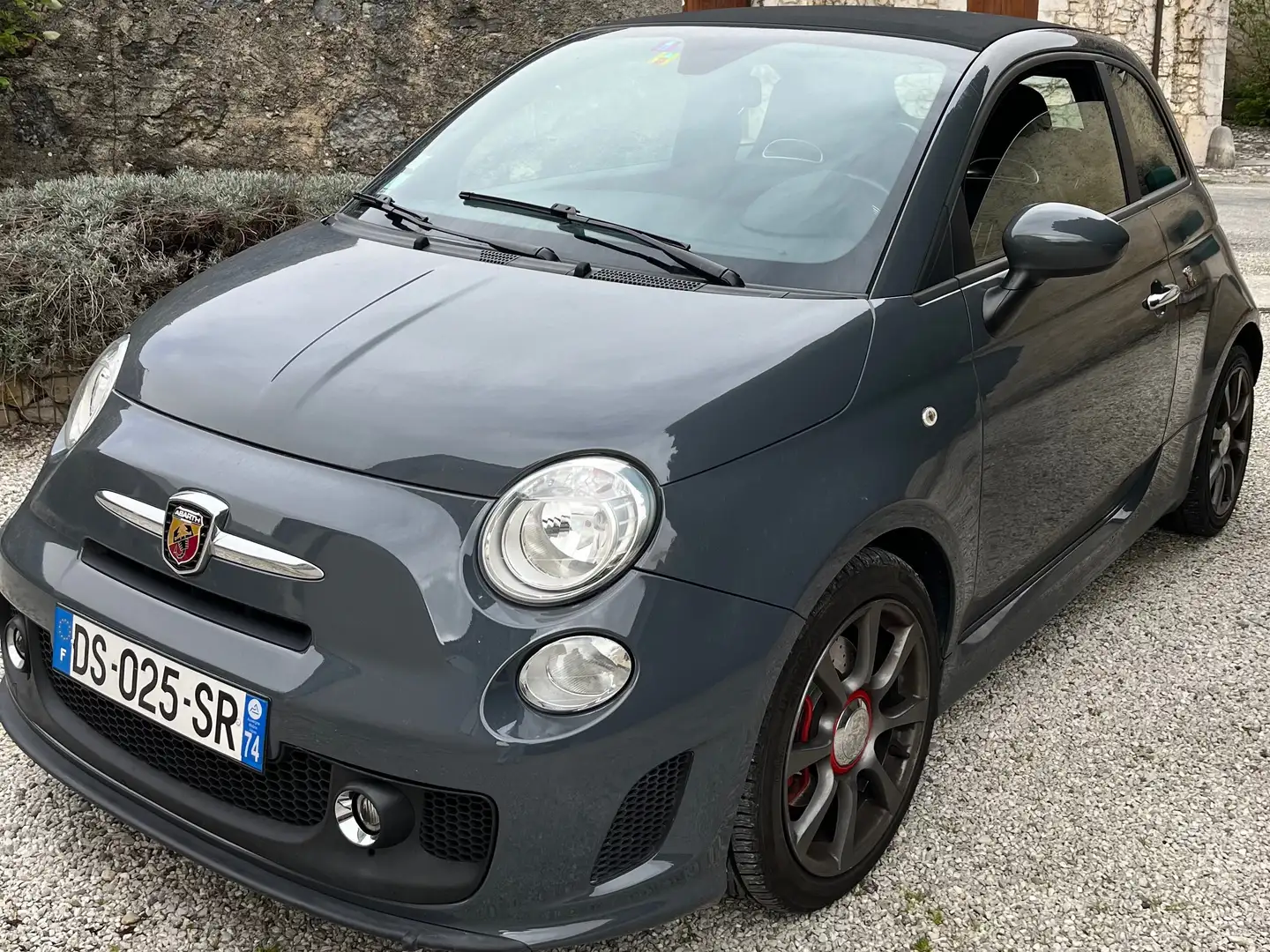 Abarth 500C 1.4 Turbo 16V T-Jet 140 ch 134 g A Szary - 1