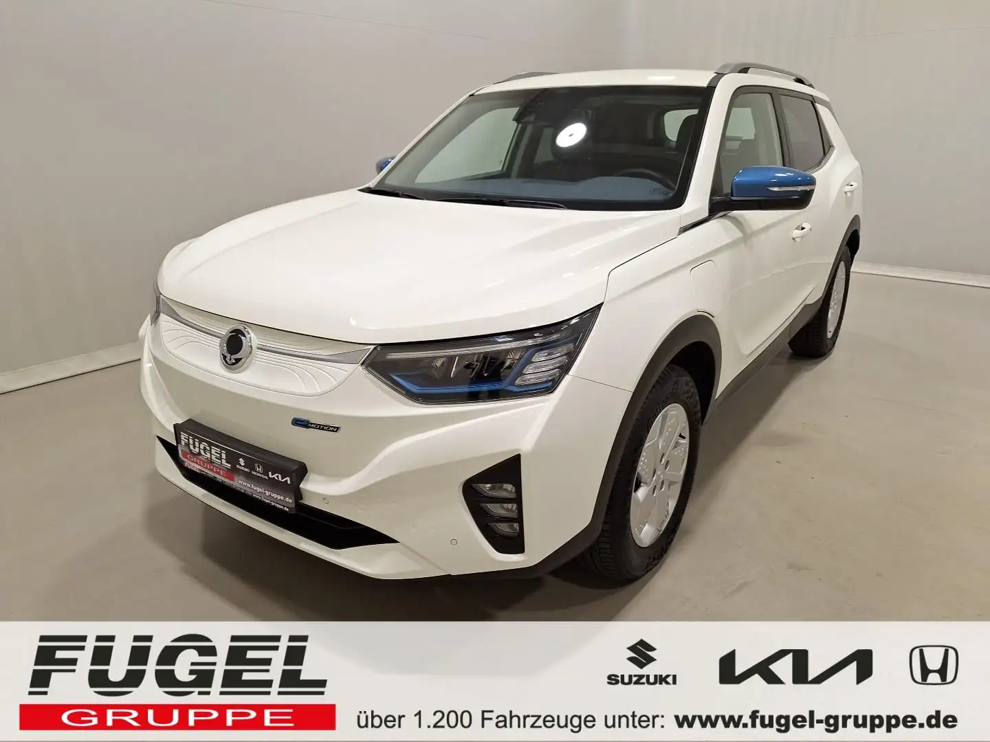 SsangYong Korando E-Motion 61,5 kWh Titanium 2WD Navi|ACC|SHZ Blanc - 1