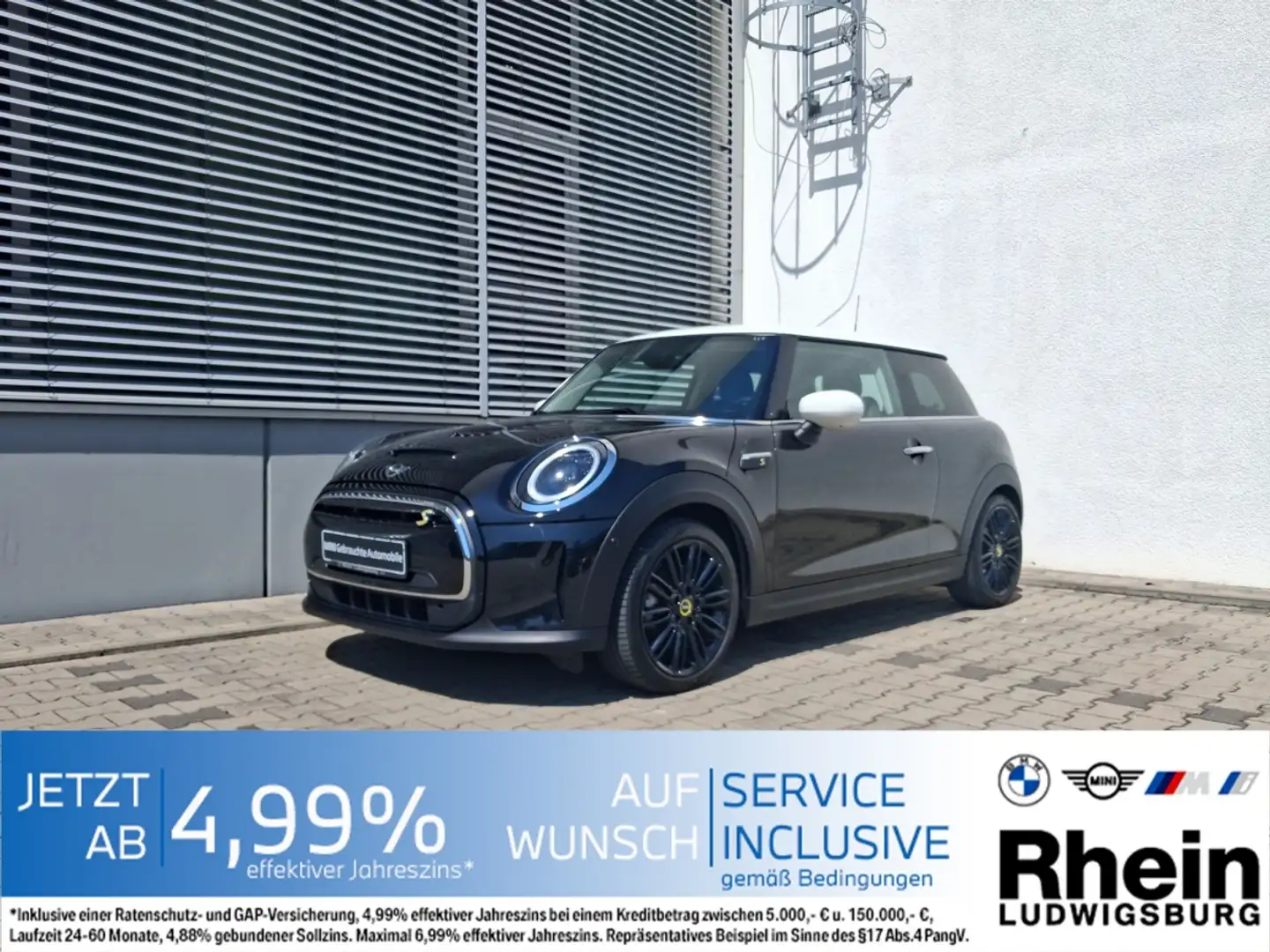 MINI Cooper SE 3-Türer Schwarz - 1