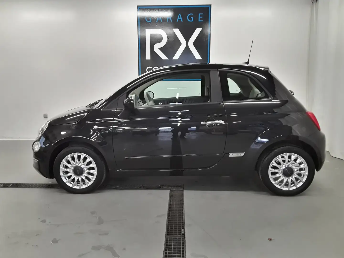 Fiat 500 500 1.0i MHEV Lounge Zwart - 2