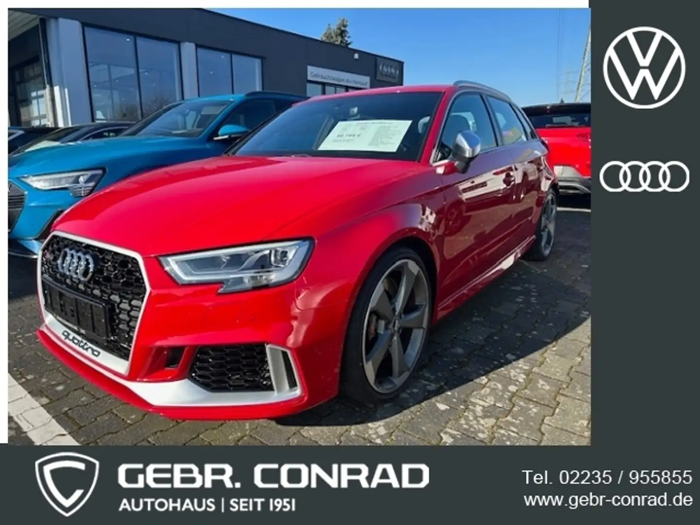 Audi RS3 Sportback quattro, NP: 65.000 € Rot - 1