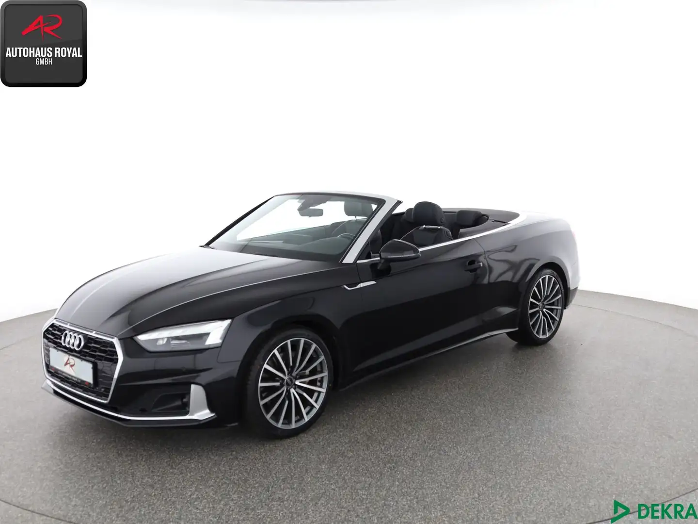 Audi A5 A5 Cabrio 40 TFSI S LINE VIRTUAL,KEYLESS,MATRIX Schwarz - 1