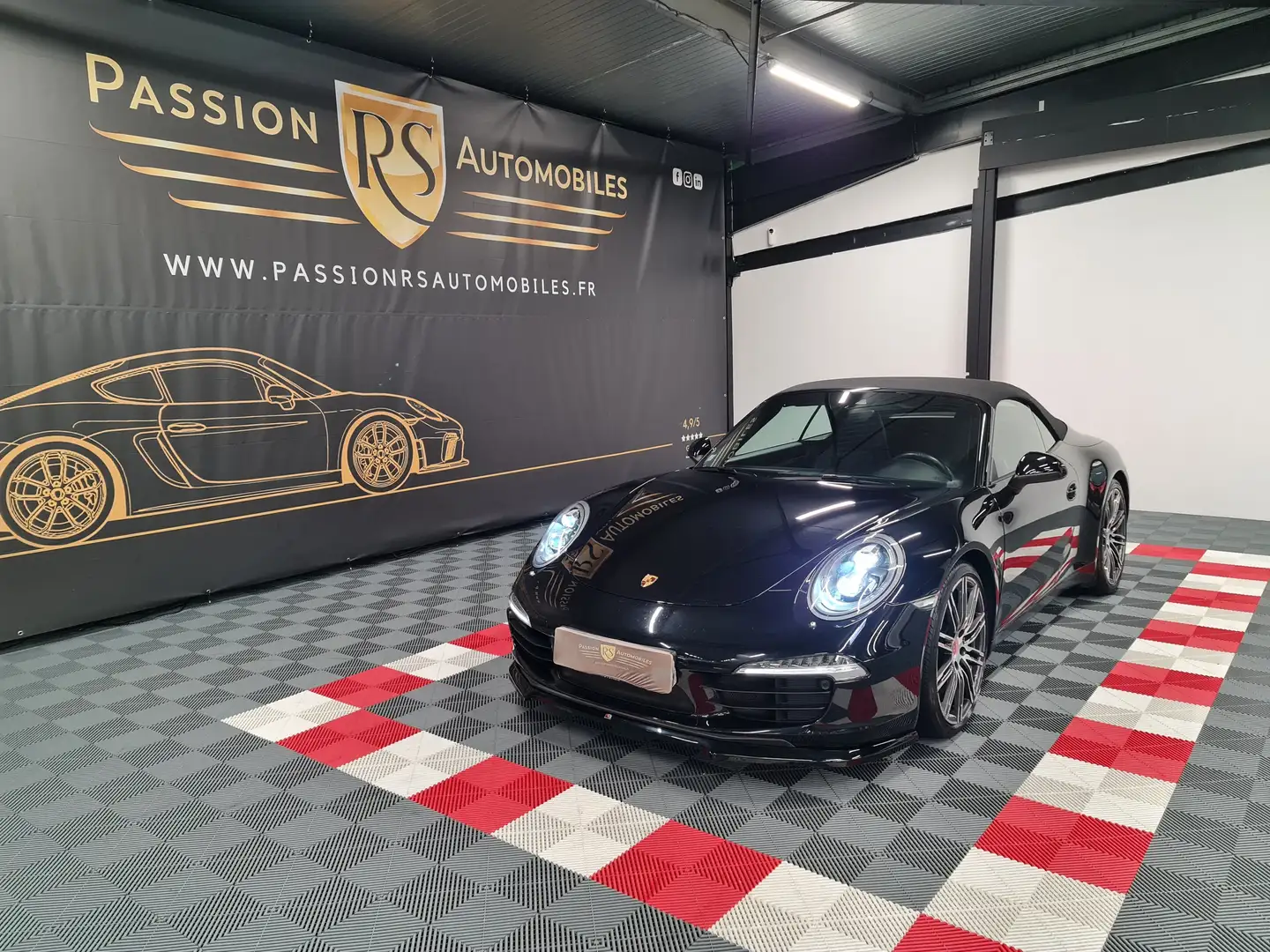 Porsche 911 911 Carrera Cabriolet 3.4i 350 Black Edition PDK Schwarz - 1