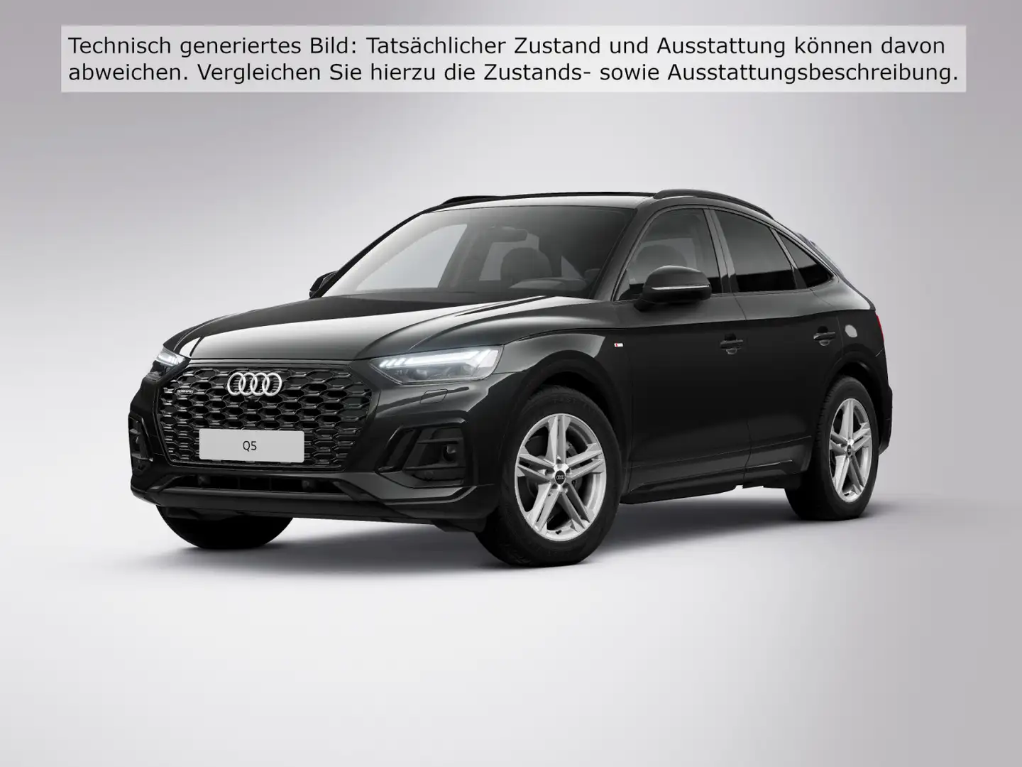 Audi Q5 40 TDI quattro 2x S Line Pano Matri Schwarz - 2