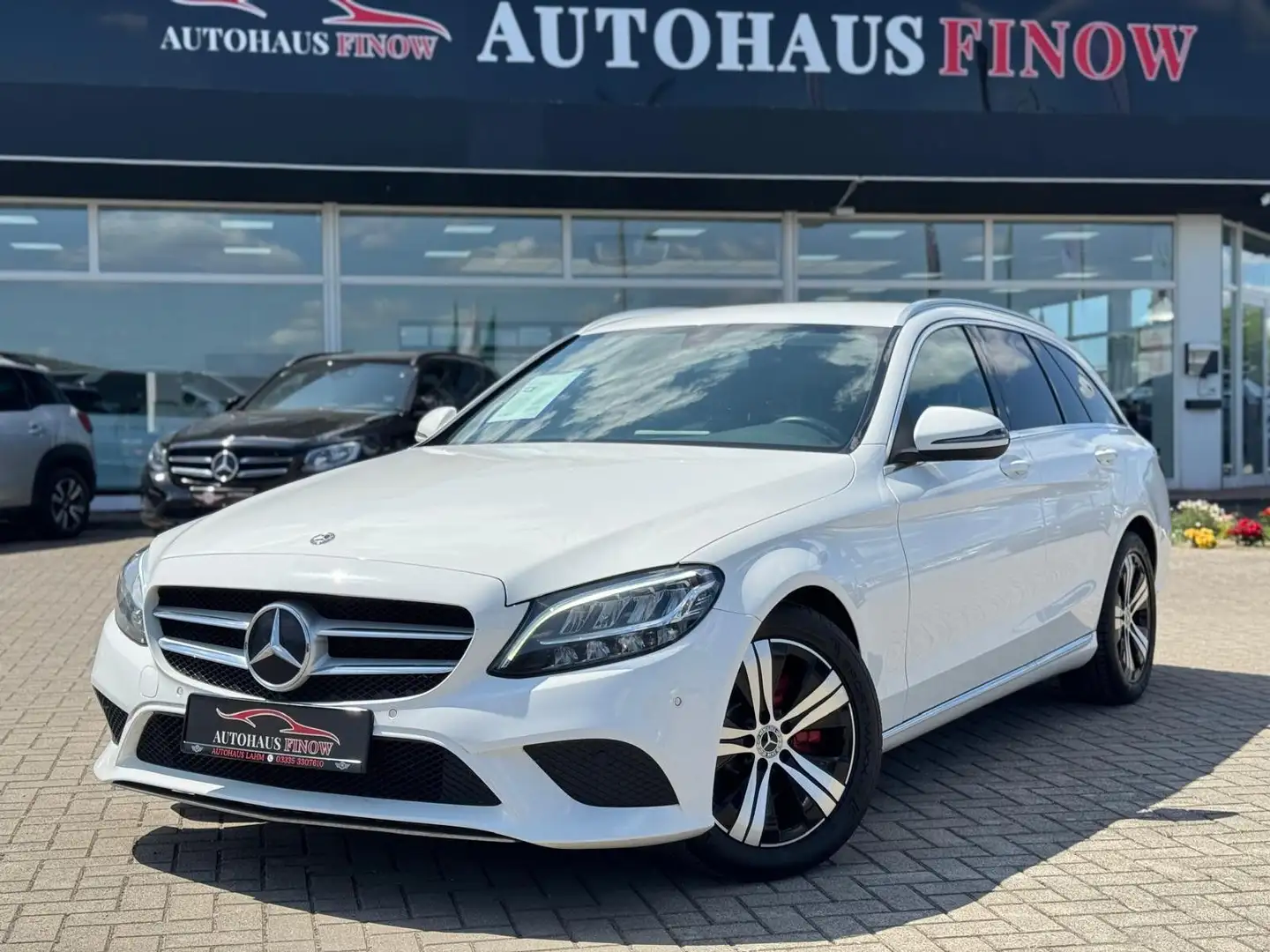 Mercedes-Benz C 220 d T "Avantgarde"9G-TRONIC"NAVI"ACC"AHK"LED Weiß - 1
