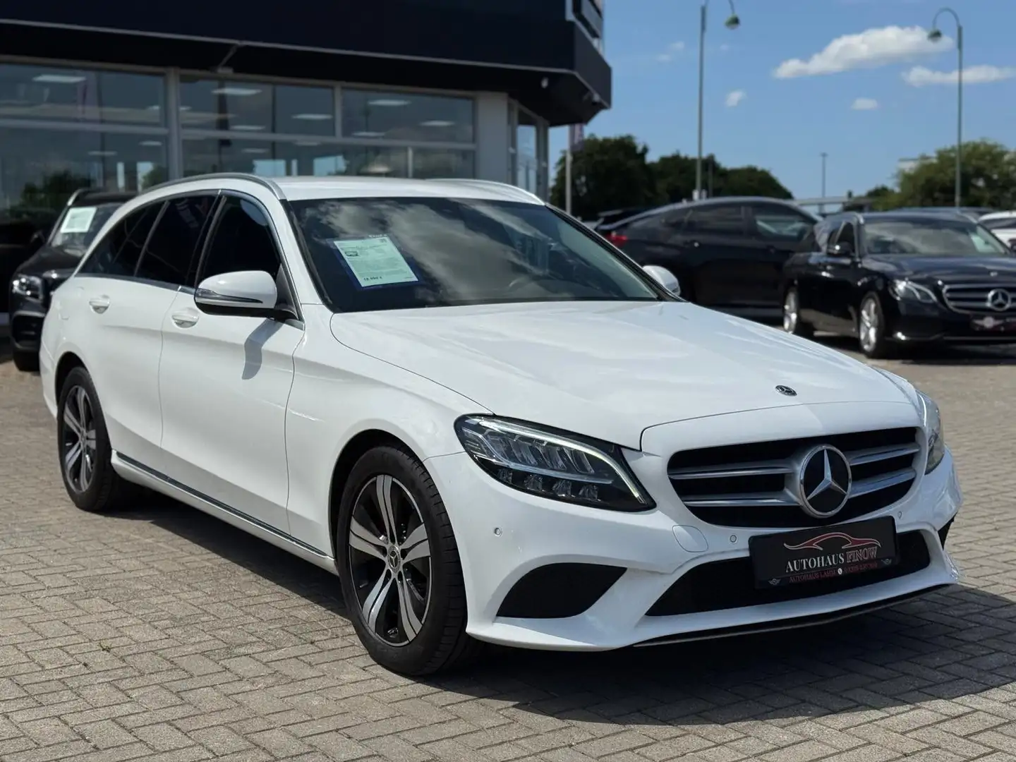 Mercedes-Benz C 220 d T "Avantgarde"9G-TRONIC"NAVI"ACC"AHK"LED Weiß - 2