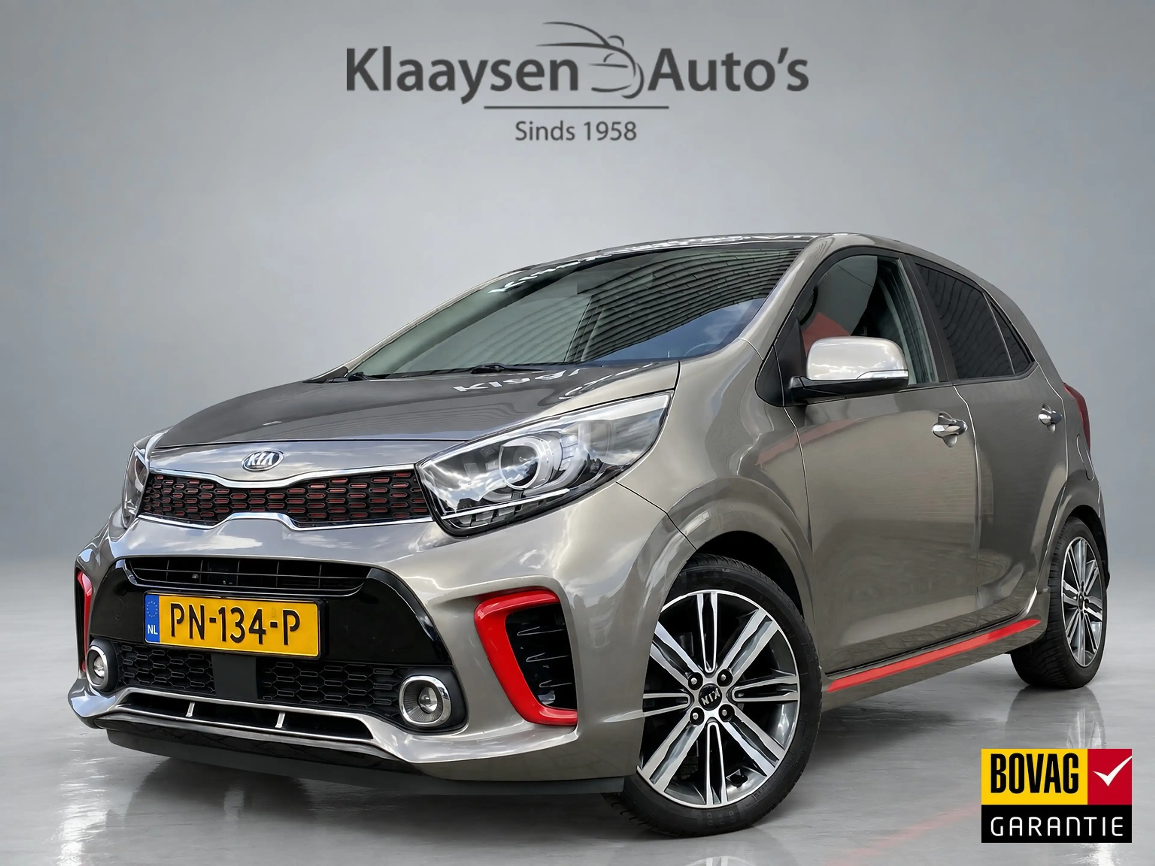 Kia Picanto 1.2 CVVT GT-Line 83 pk | navigatie | leder interie