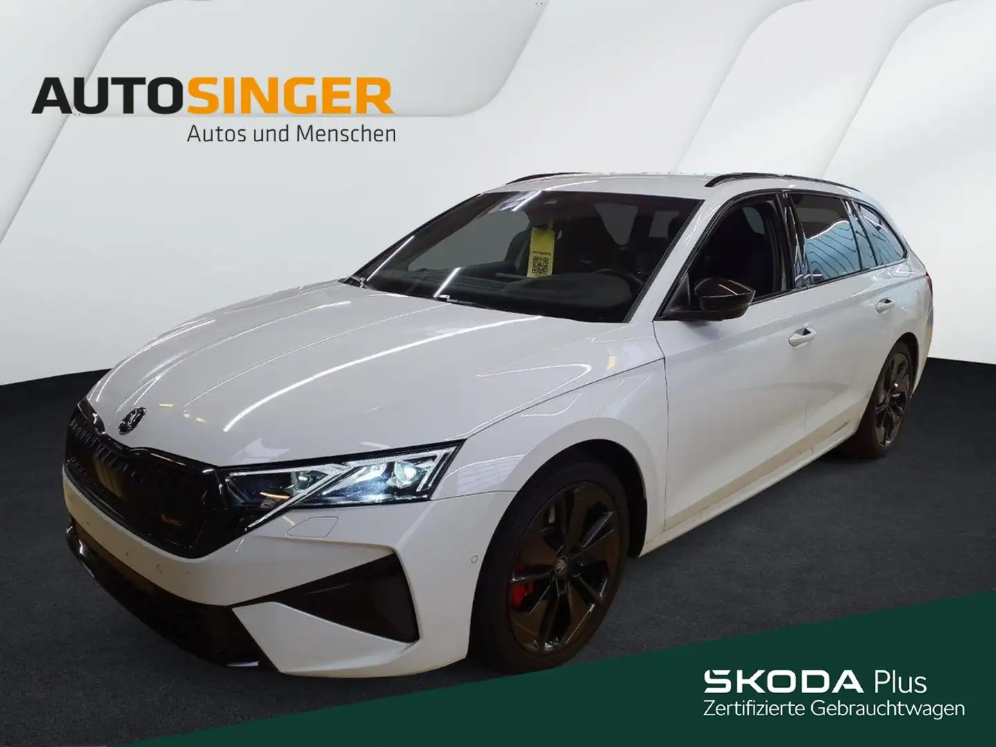 Skoda Octavia Combi RS TSI DSG *AHK*MATRIX*ACC*HUD*NAV Weiß - 1