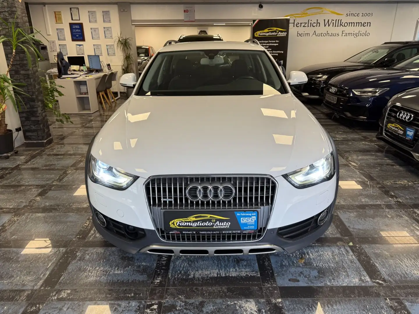 Audi A4 allroad quattro 2.0 TDI*Navi*Gepflegt*Xenon* Blanc - 2