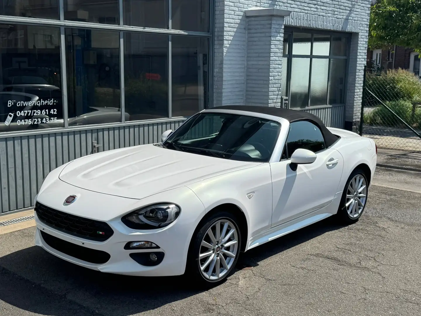 Fiat 124 Spider 1.4 MultiAir Lusso✅ Cuir Gps✅ 19.000kms✅ Blanc - 2