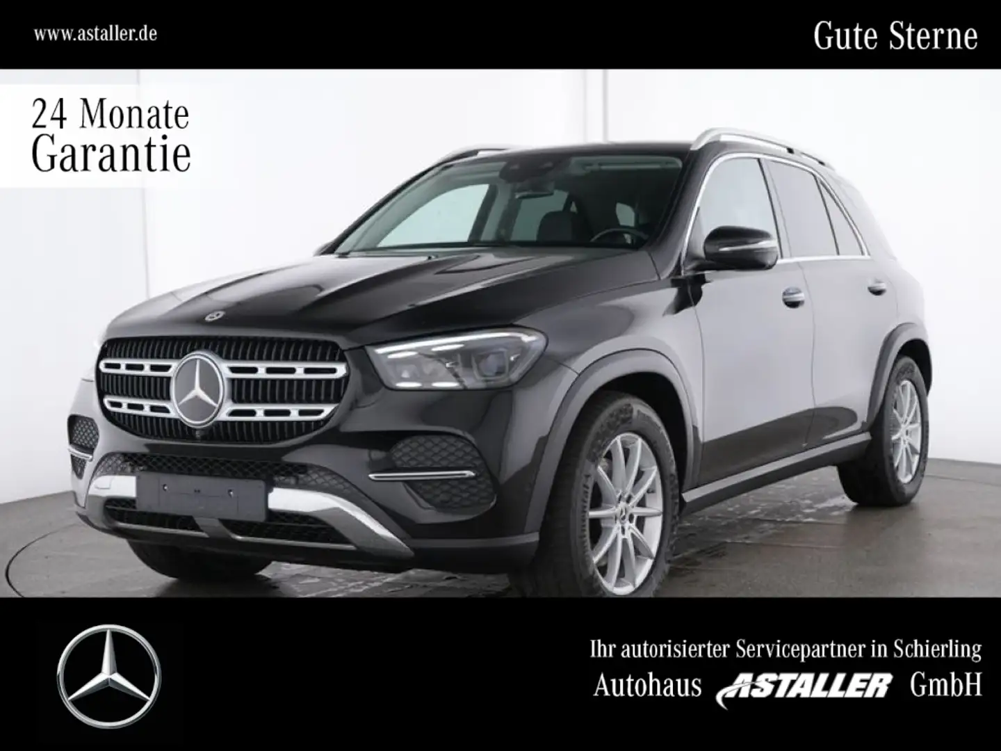 Mercedes-Benz GLE 300 d 4M Advanced LED+Memory+Distr+Park+360° Schwarz - 1