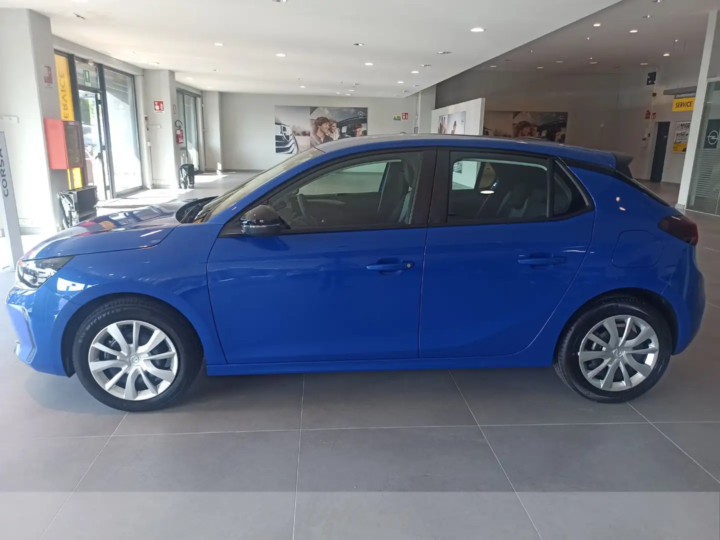 Opel Corsa 1.2 edition s&s 100cv at8 Blau - 2