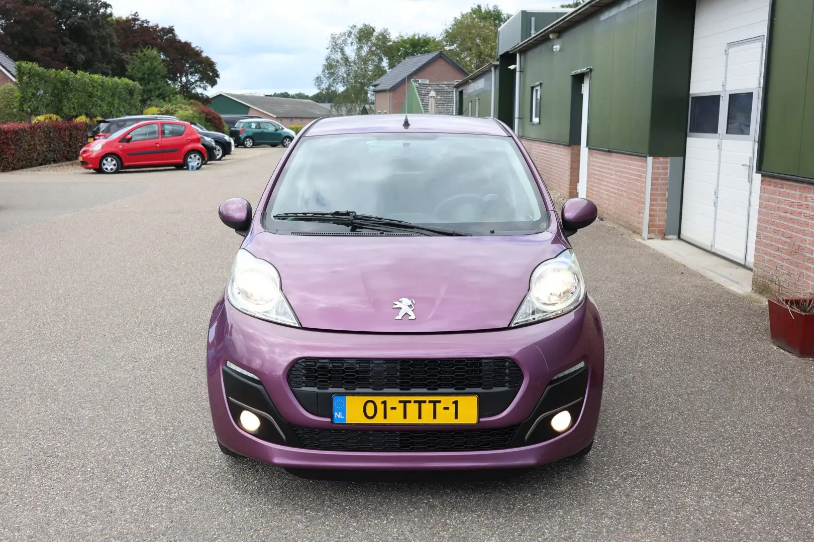 Peugeot 107 1.0 Active, Airco, Electrische ramen, Lichtmetalen Paars - 2