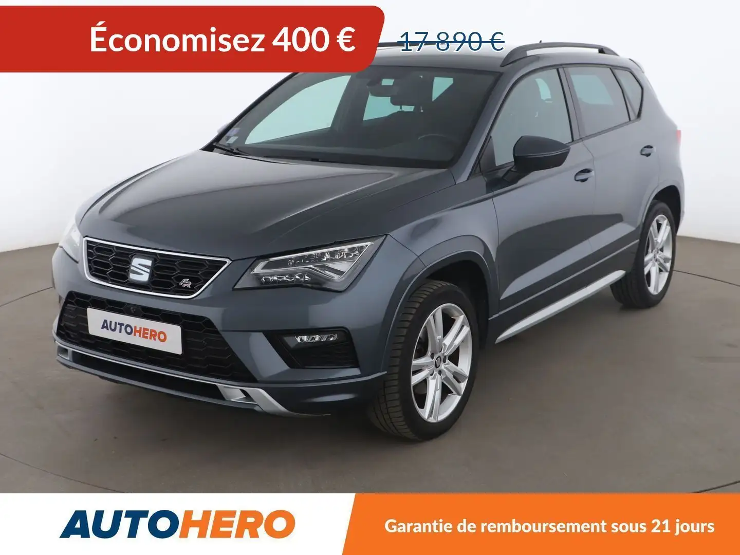 SEAT Ateca 1.5 TSI ACT FR DSG7 Gris - 1