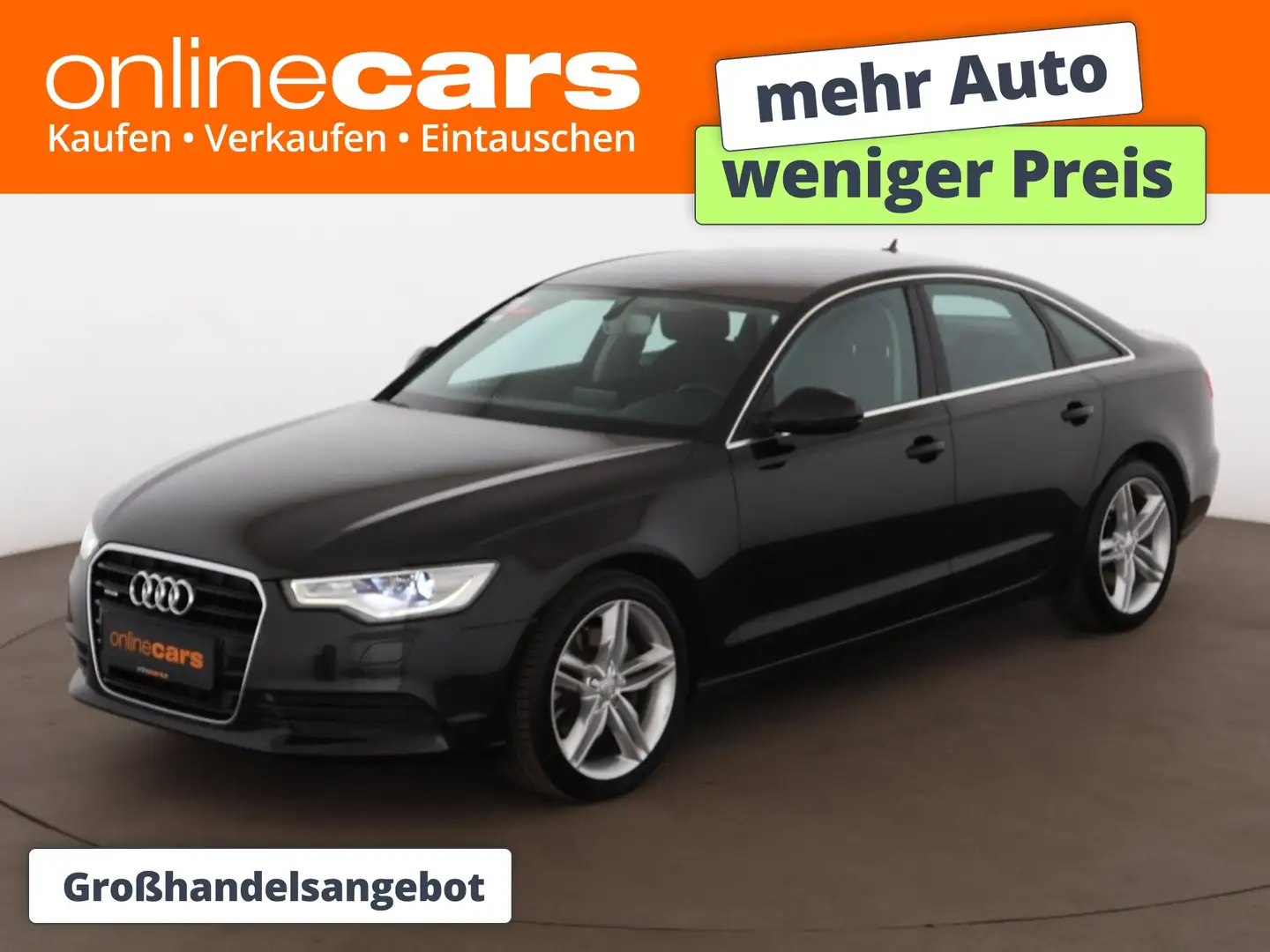 Audi A6 3.0 quattro TDI S-Line Aut XENON NAVI TEMP PDC Schwarz - 1