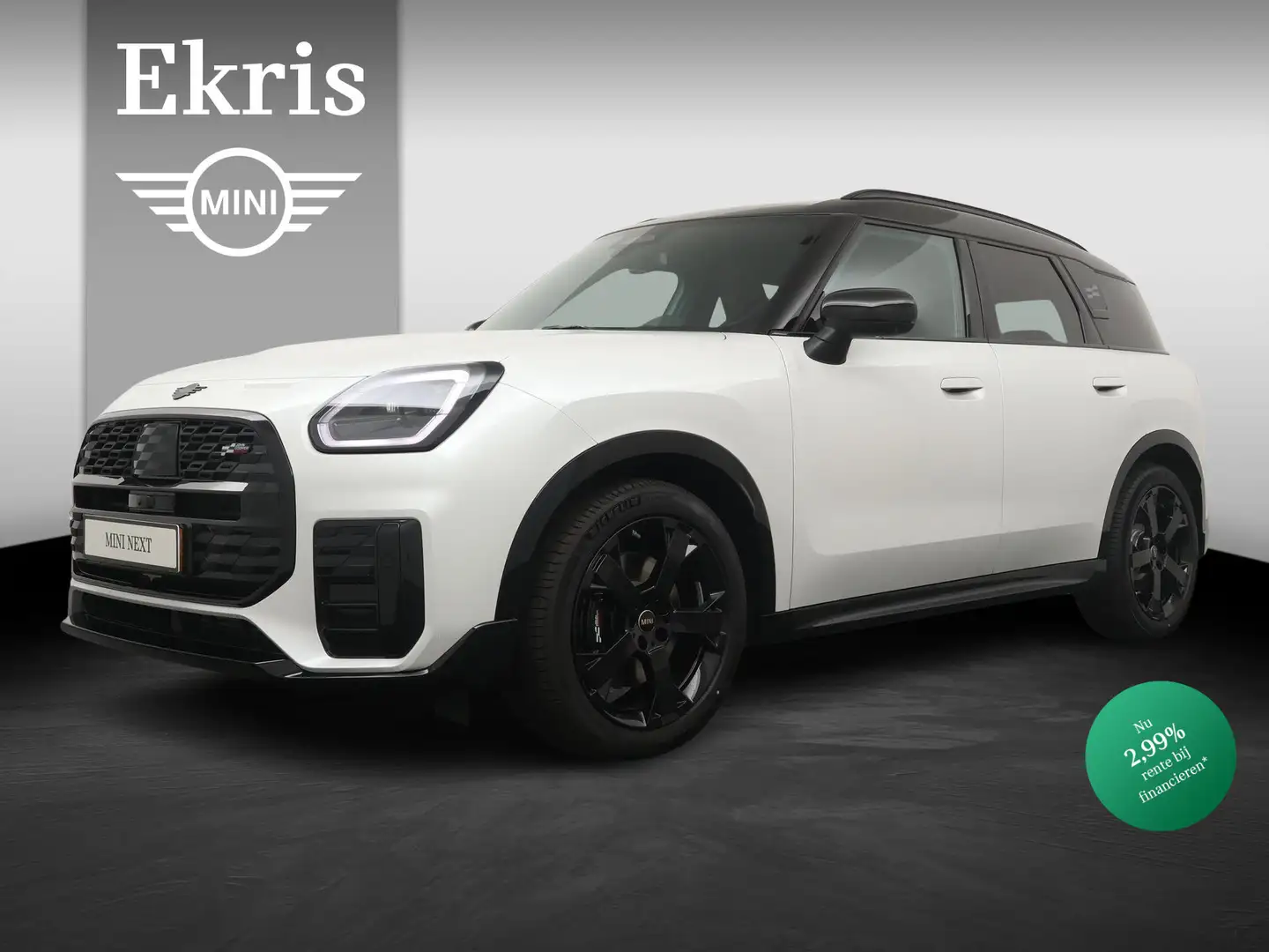 MINI Countryman C JCW Trim | Pakket XL |Glazen Panoramadak|Trekhaak| Blanc - 1
