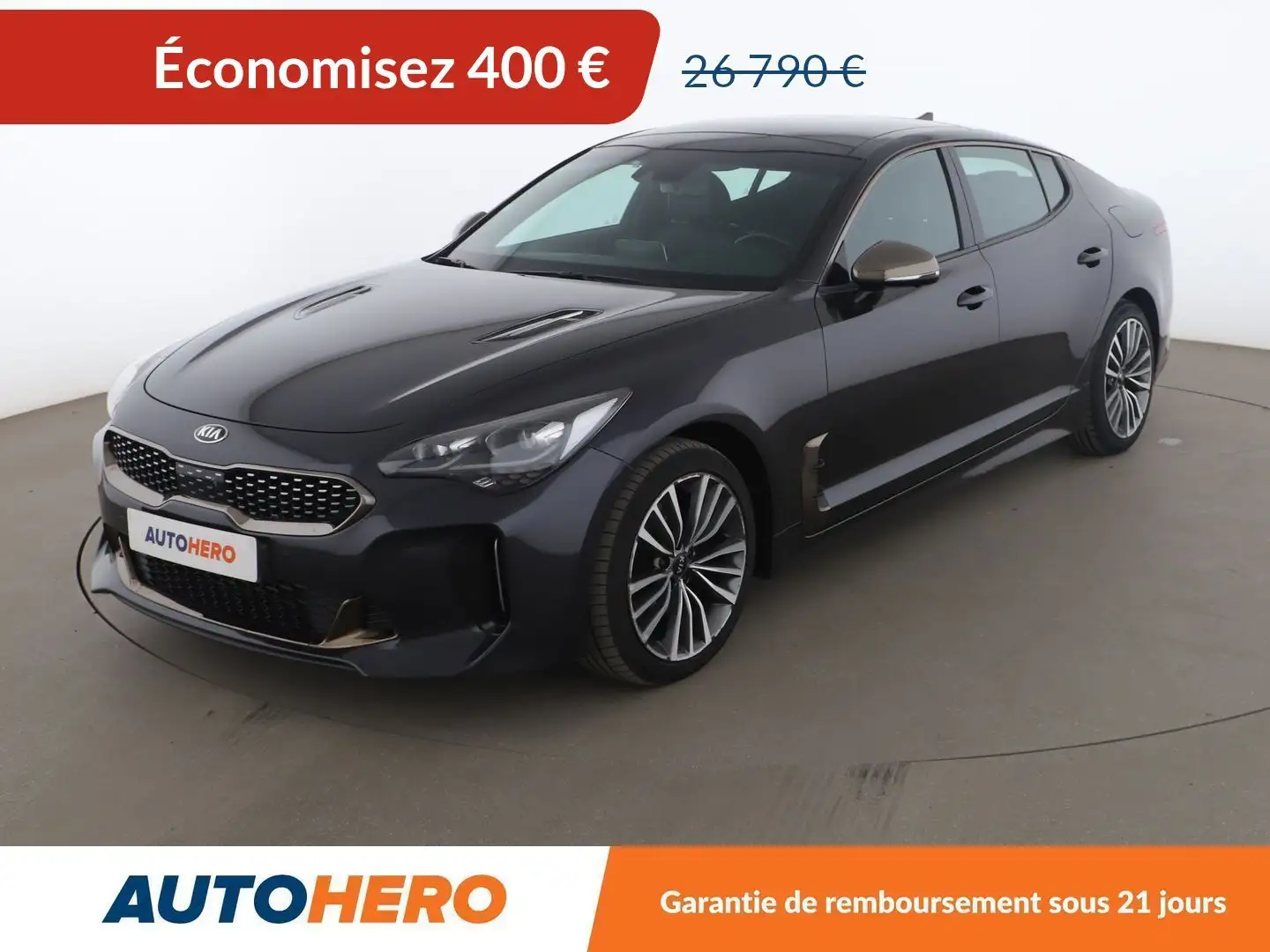 Kia Stinger 2.2 CRDi ISG GT Line Pack Premium 4x4 BVA8 Black - 1