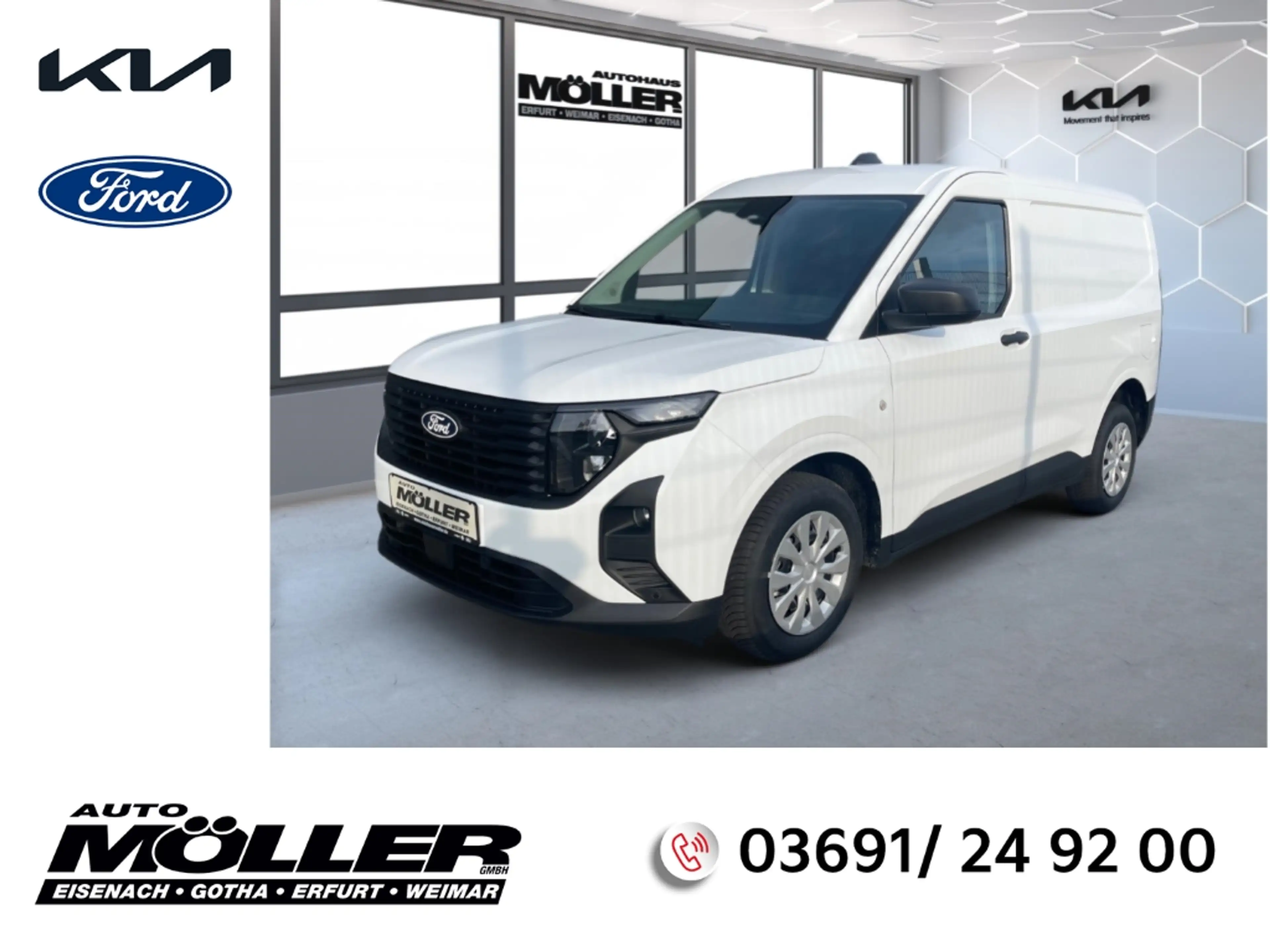Ford Transit Courier 1.0T Trend VAN Winter2 Fahrerass2 Ladungssicherung