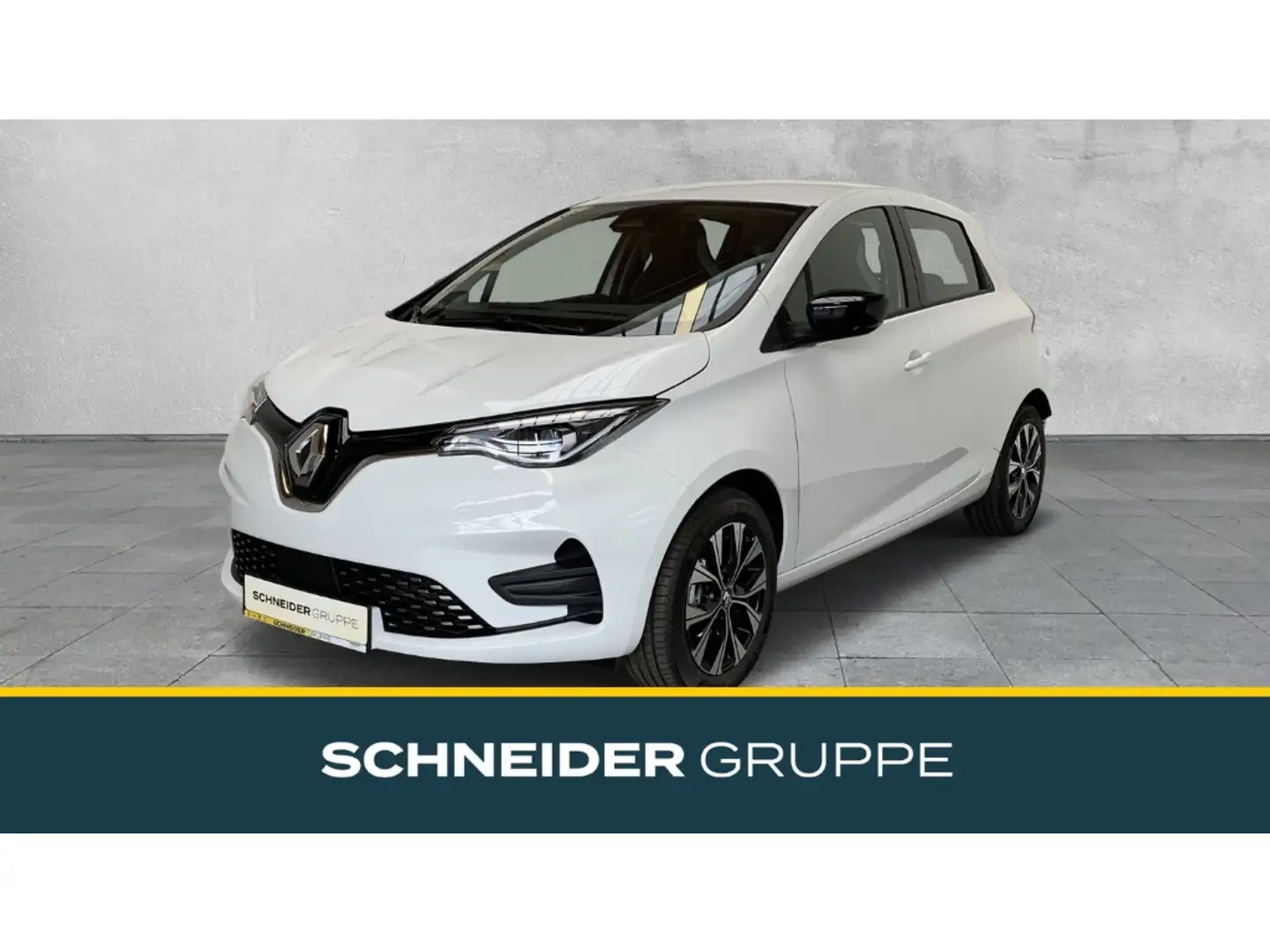 Renault ZOE E-TECH R110 EV50 Evolution PDC+KLIMA+LED+USB Blanc - 1