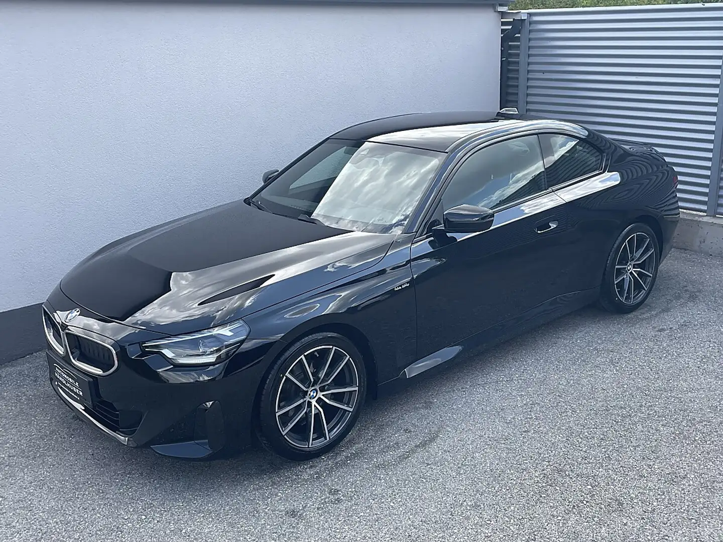 BMW 218 i Coupé Aut. SPORTLINE/ACC/HIFI/WIDESCREEN/18"/... Schwarz - 2