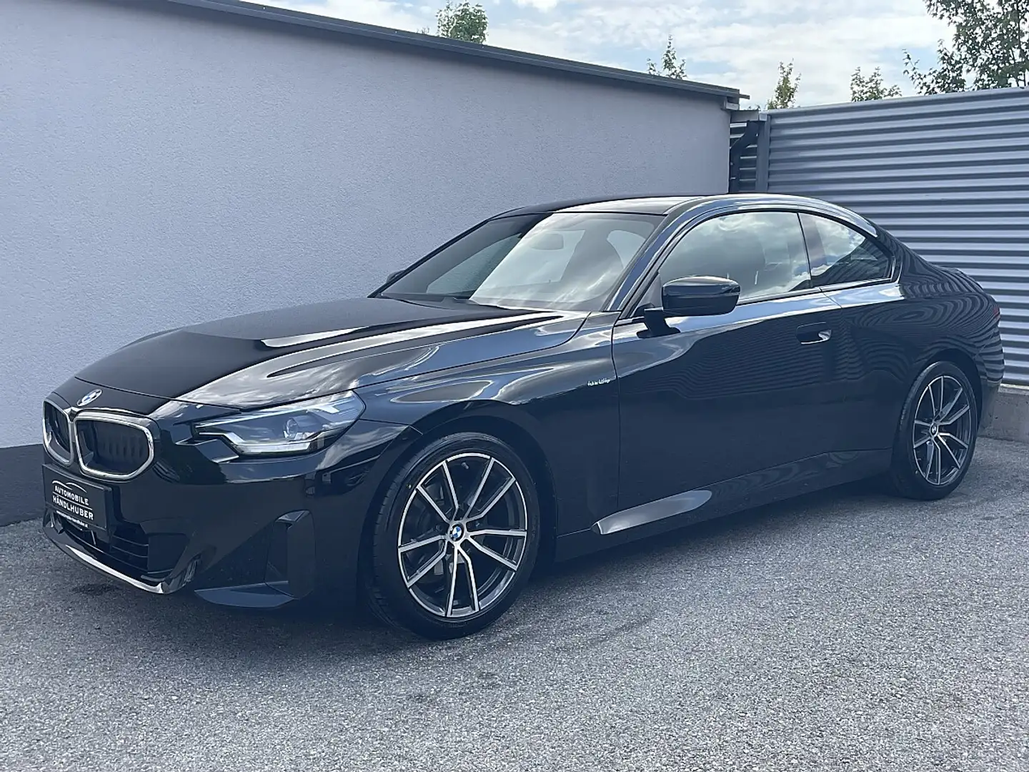 BMW 218 i Coupé Aut. SPORTLINE/ACC/HIFI/WIDESCREEN/18"/... Schwarz - 1