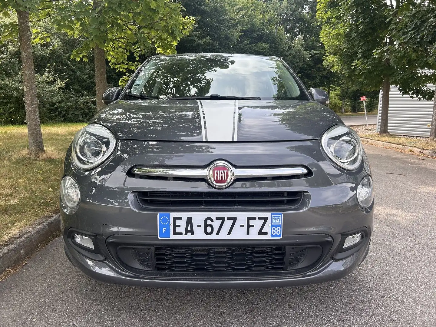 Fiat 500X 1.6 E-TORQ 110CH URBAN ROCK Gris - 2