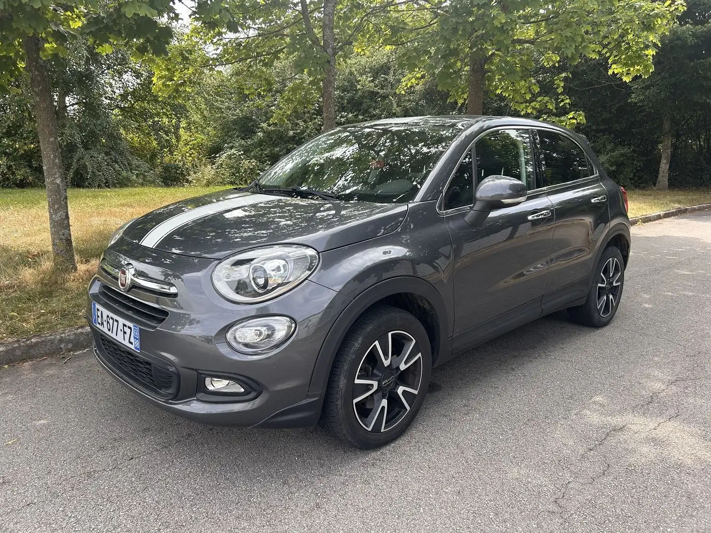 Fiat 500X 1.6 E-TORQ 110CH URBAN ROCK Gris - 1